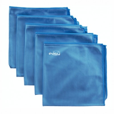 Микрофибърна кърпа за почистване на стъкла, прозорци, огледала Easy Wash – TOP GLASS – 5 бр.