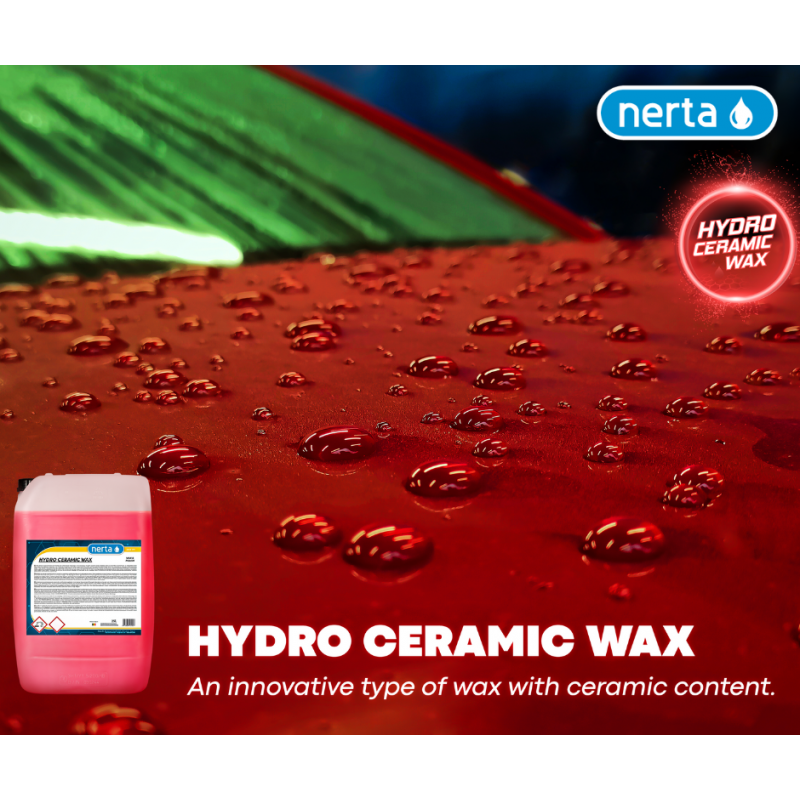 NERTA HYDRO CERAMIC WAX - специална вакса за подсушаване, защита и придаване на блясък - 5л.