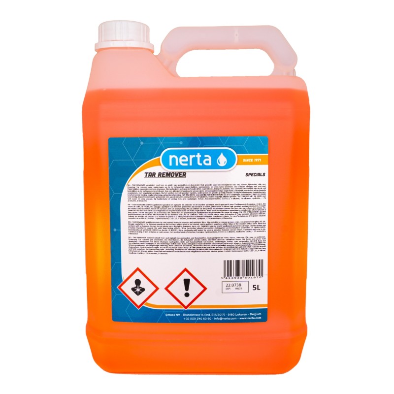 TAR REMOVER - за почистване на асфалт, катран, смоли и остатъци от лепила 5л.