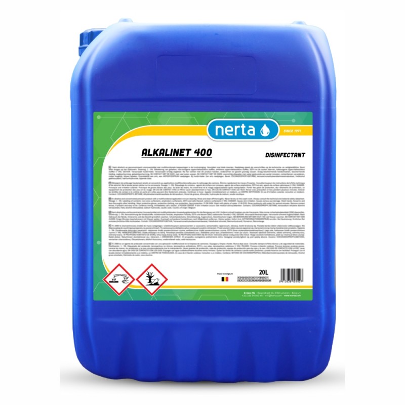 Alkali Net 400 - Мощен алкален обезмаслител за хранително - вкусовата промишленост 25л.