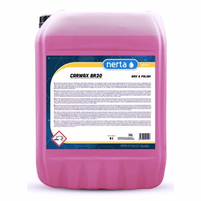 NERTA CAR WAX BR.30 - препарат за подсушаване и придаване на блясък - вакса 20л.